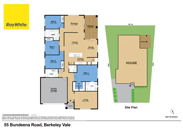 Floorplan of Homely house listing, 55 Bundeena Road, Berkeley Vale NSW 2261