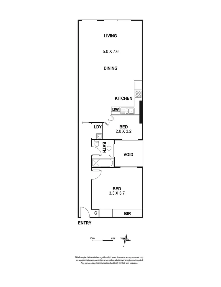 Floorplan of Homely apartment listing, 6/130 Flinders Street, Melbourne VIC 3000