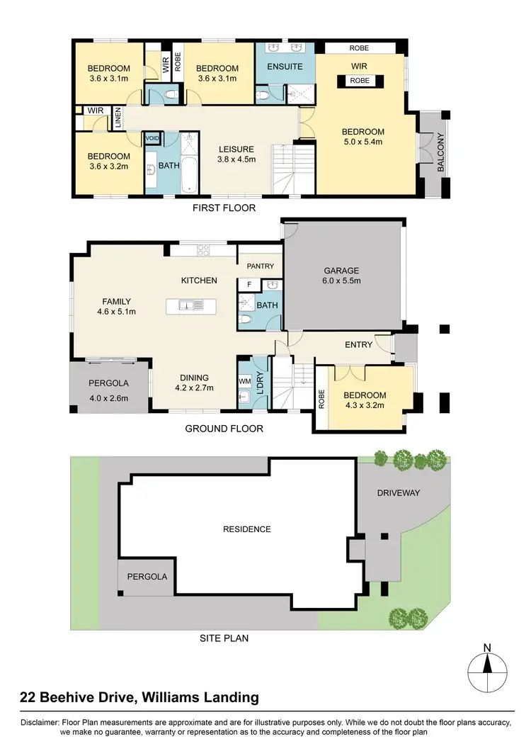 Floorplan of Homely house listing, 22 Beehive Drive, Williams Landing VIC 3027