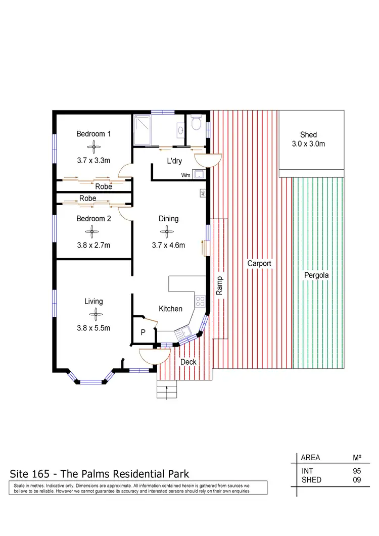 Floorplan of Homely house listing, Site 165/61 Supple Road, Waterloo Corner SA 5110