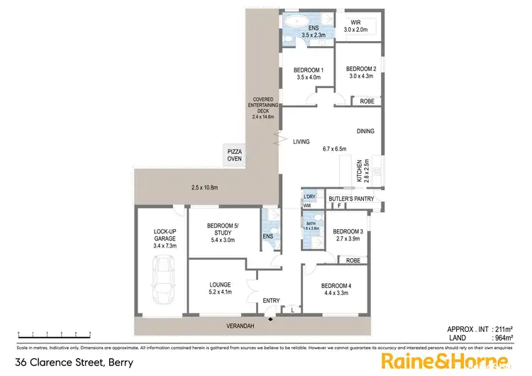 Floorplan of Homely house listing, 36 Clarence Street, Berry NSW 2535