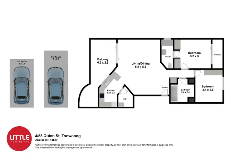 Floorplan of Homely apartment listing, 4/58 Quinn Street, Toowong QLD 4066