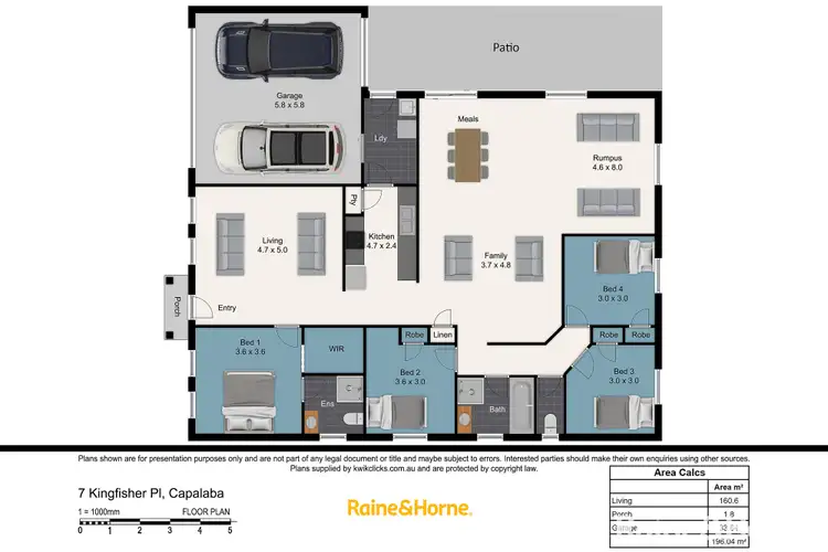 Floorplan of Homely house listing, 7 Kingfisher Place, Capalaba QLD 4157