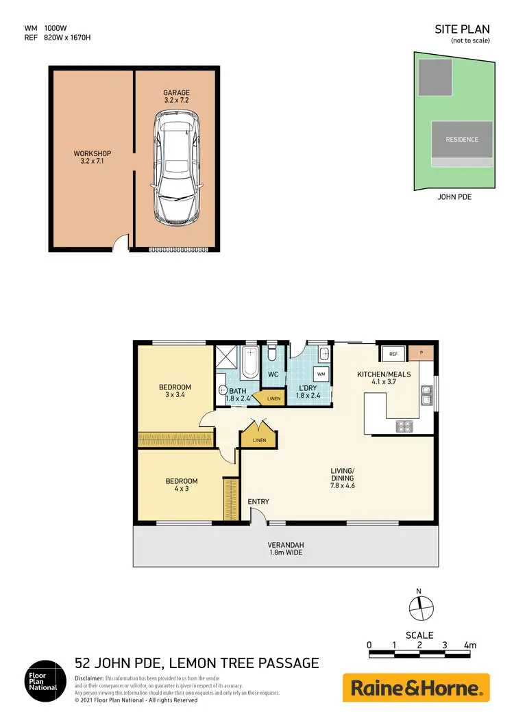 Floorplan of Homely house listing, 52 John Parade, Lemon Tree Passage NSW 2319