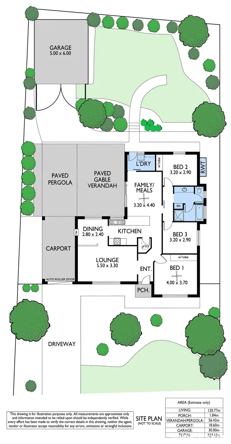 Floorplan of Homely house listing, 47 Investigator Drive, Woodcroft SA 5162