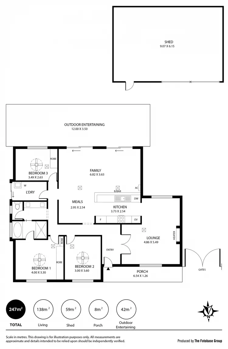 Floorplan of Homely house listing, 72 Valley View Drive, Mclaren Vale SA 5171