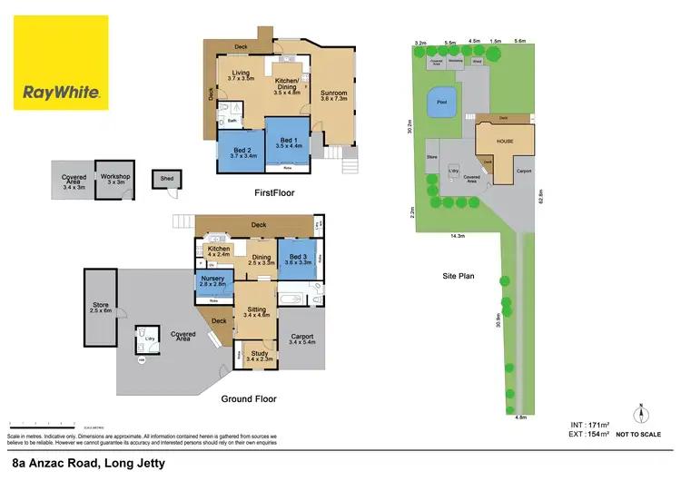 Floorplan of Homely house listing, 8a Anzac Road, Long Jetty NSW 2261