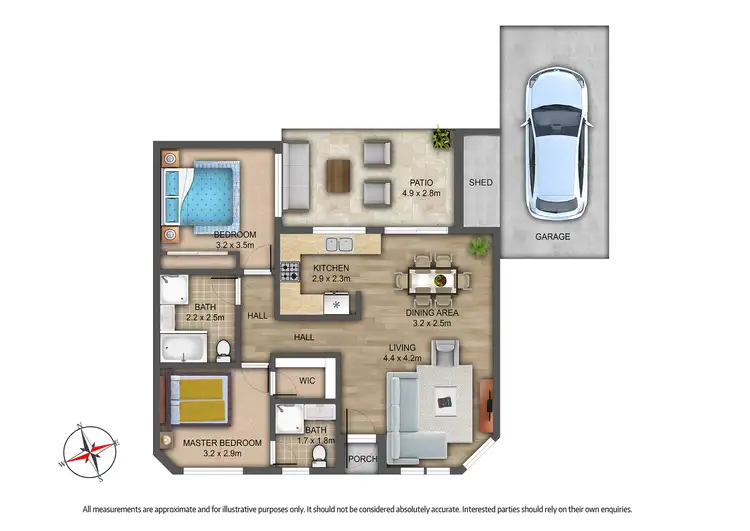 Floorplan of Homely house listing, 3/66-68 Lester Avenue, St Albans VIC 3021