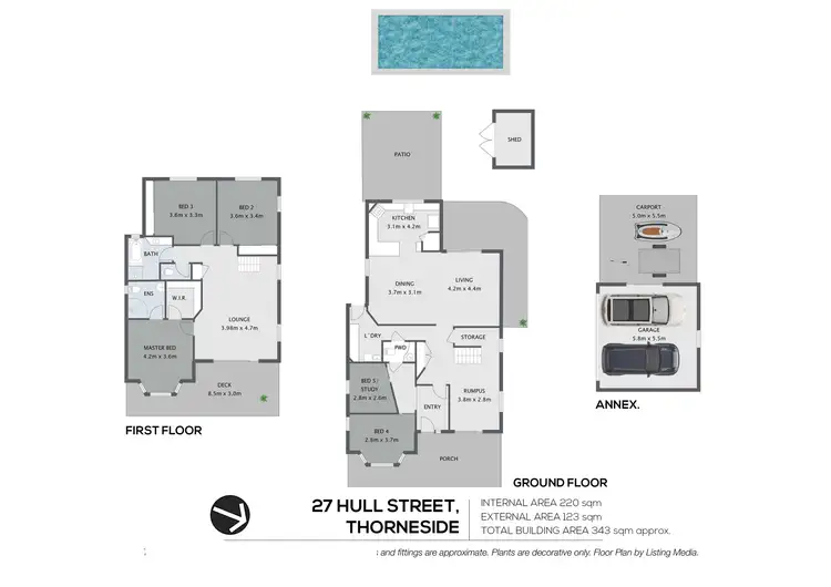 Floorplan of Homely house listing, 27 Hull Street, Thorneside QLD 4158