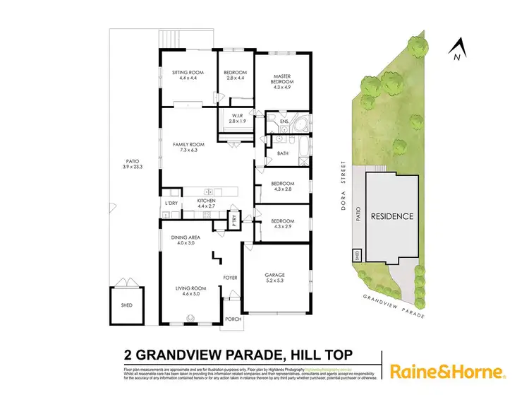 Floorplan of Homely house listing, 2 Grandview Parade, Hill Top NSW 2575