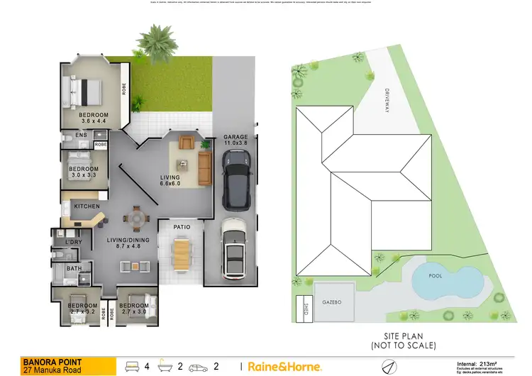Floorplan of Homely house listing, 27 Manuka Road, Banora Point NSW 2486