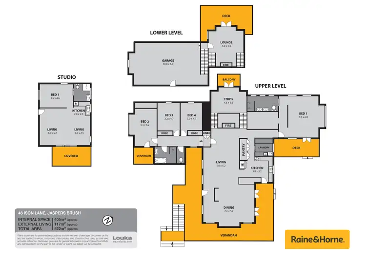 Floorplan of Homely house listing, 46 Ison Lane, Jaspers Brush NSW 2535