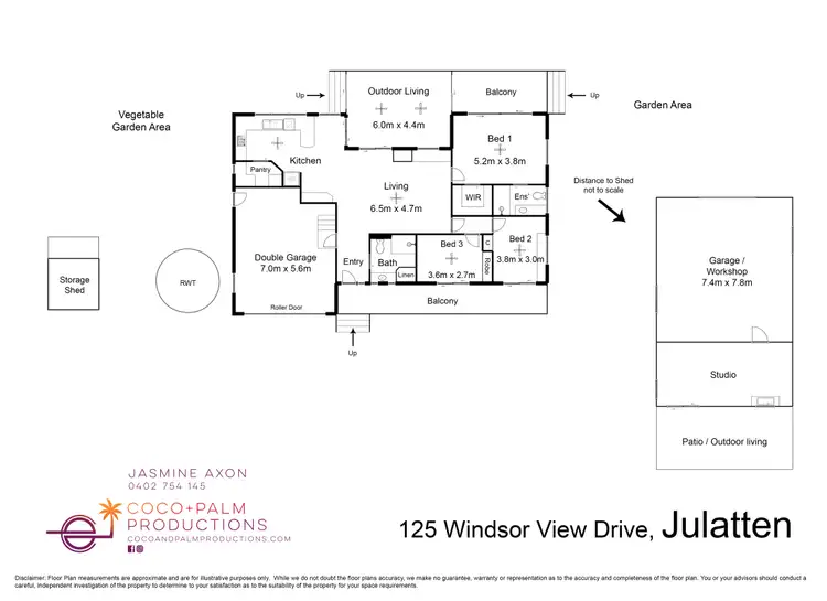 Floorplan of Homely house listing, 125 Windsor View Road, Julatten QLD 4871