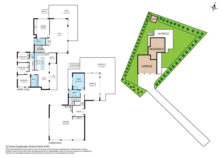 Floorplan of Homely house listing, 52 Orana Esplanade, Victoria Point QLD 4165