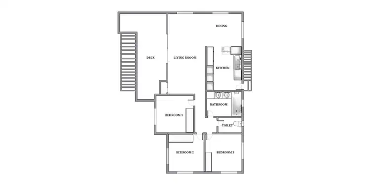 Floorplan of Homely house listing, 6 Campbell Street, Clinton QLD 4680