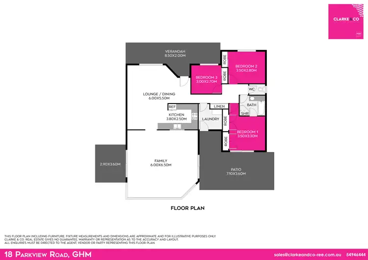 Floorplan of Homely house listing, 18 Parkview Road, Glass House Mountains QLD 4518