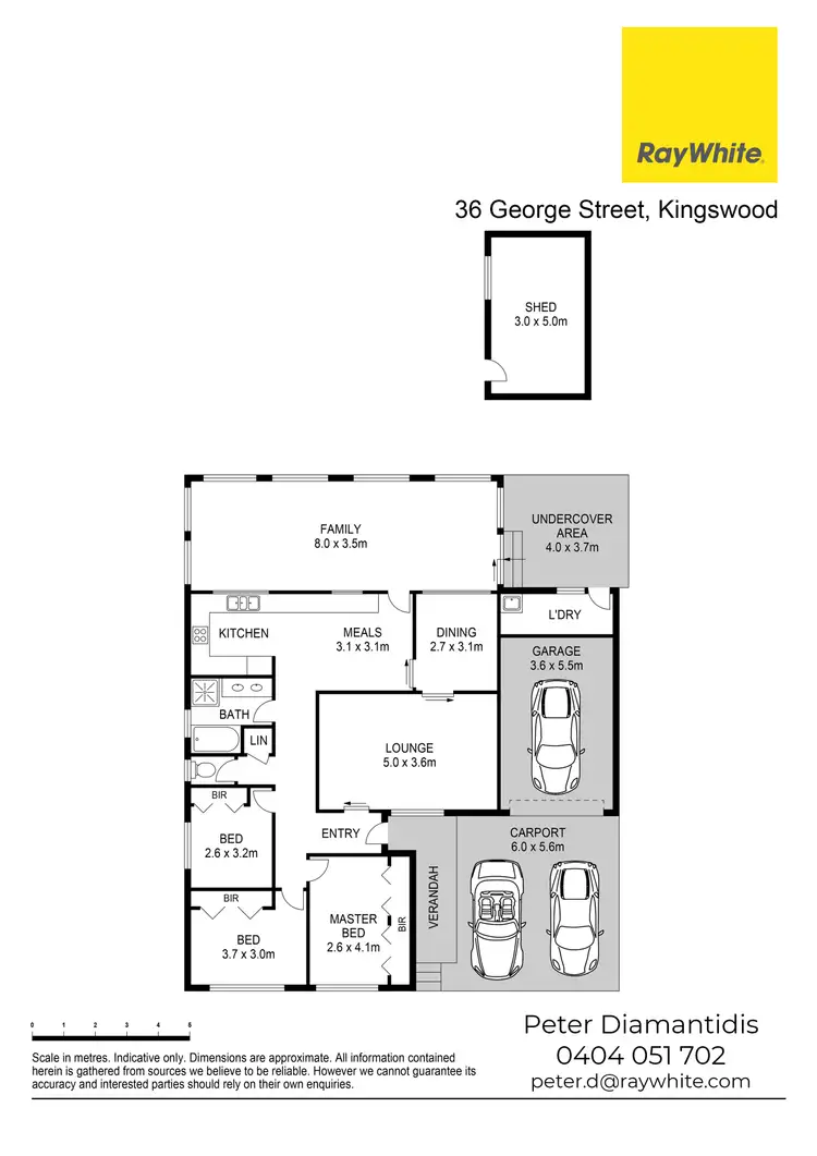 Floorplan of Homely house listing, 36 George Street, Kingswood NSW 2747