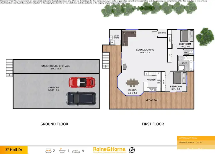 Floorplan of Homely house listing, 37 Hall Drive, Murwillumbah NSW 2484