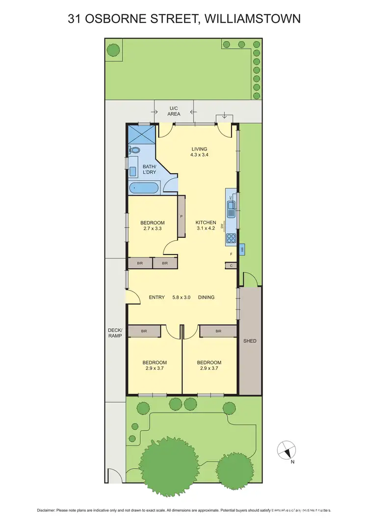 Floorplan of Homely house listing, 31 Osborne Street, Williamstown VIC 3016