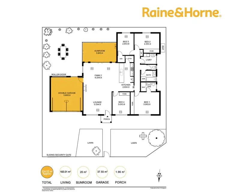 Floorplan of Homely house listing, 2A Yongala Street, Tranmere SA 5073