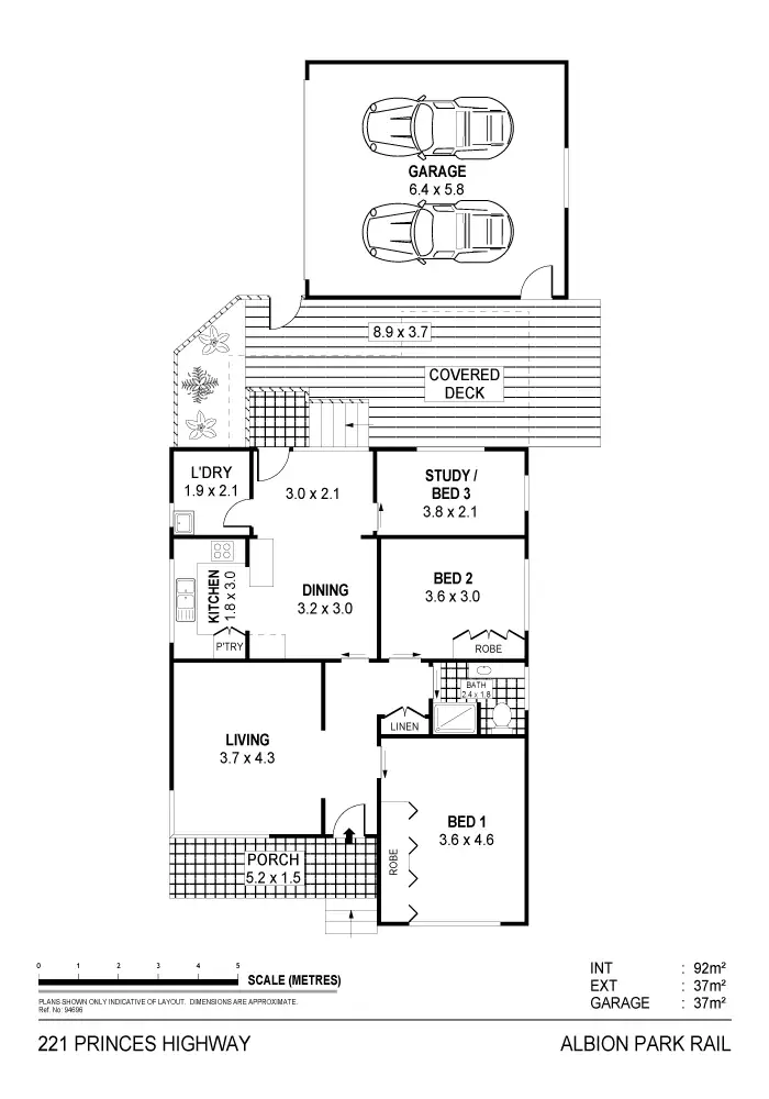 Floorplan of Homely house listing, 221 Princes Highway, Albion Park Rail NSW 2527