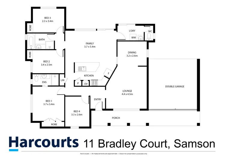 Floorplan of Homely house listing, 11 Bradley Court, Samson WA 6163