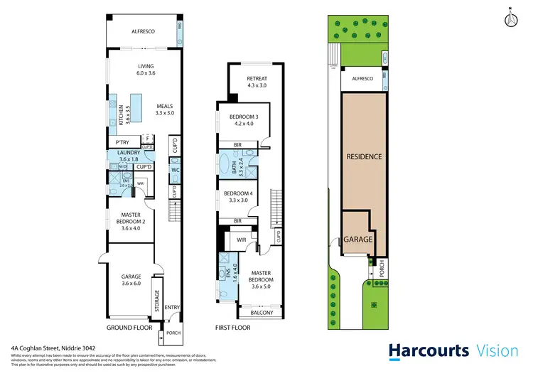 Floorplan of Homely house listing, 4A Coghlan Street, Niddrie VIC 3042