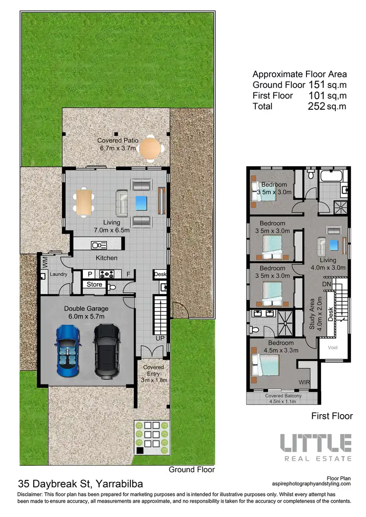 Floorplan of Homely house listing, 35 Daybreak Street, Yarrabilba QLD 4207