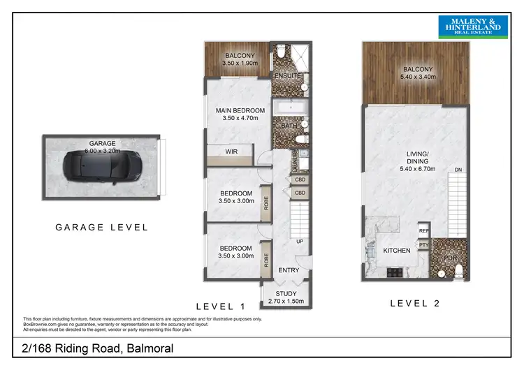 Floorplan of Homely unit listing, 2/168 Riding Road, Balmoral QLD 4171