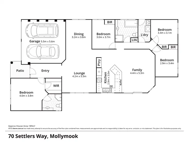 Floorplan of Homely house listing, 70 Settlers Way, Mollymook Beach NSW 2539