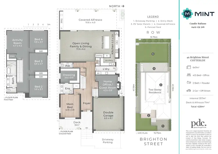 Floorplan of Homely house listing, 49 Brighton Street, Cottesloe WA 6011