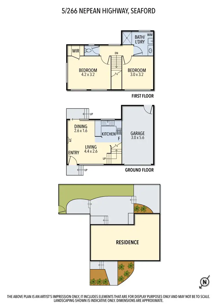 Floorplan of Homely house listing, 5/266 Nepean Highway, Seaford VIC 3198