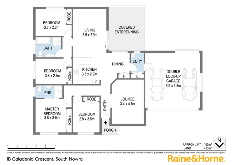 Floorplan of Homely house listing, 1B Caladenia Crescent, South Nowra NSW 2541