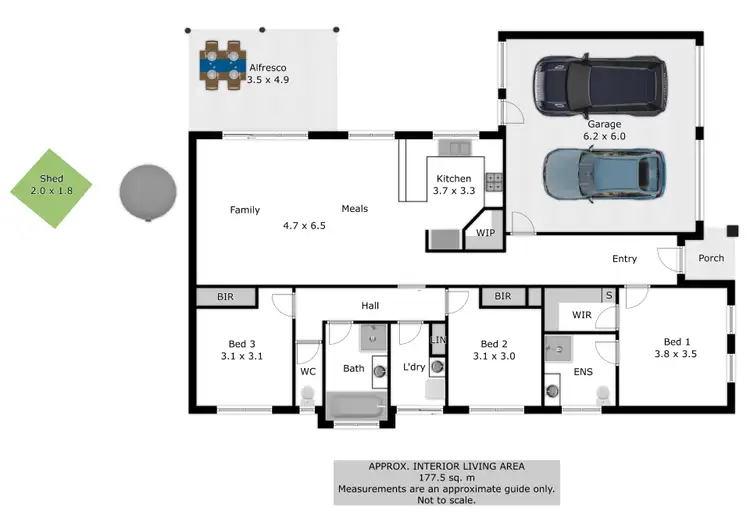 Floorplan of Homely house listing, 4 Stanford Court, Thurgoona NSW 2640