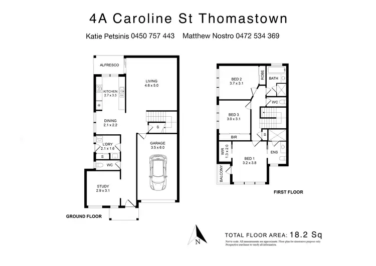 Floorplan of Homely townhouse listing, 4A Caroline Street, Thomastown VIC 3074