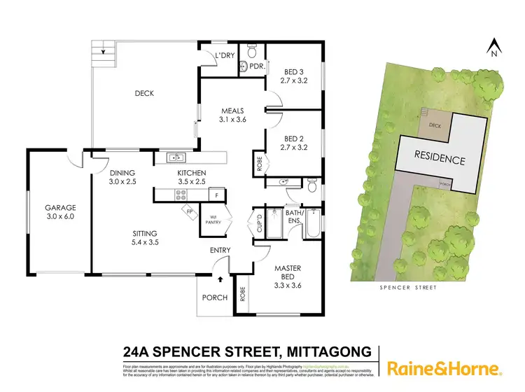 Floorplan of Homely house listing, 24A Spencer Street, Mittagong NSW 2575