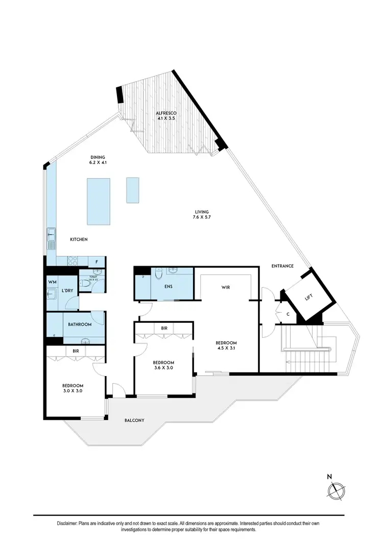 Floorplan of Homely apartment listing, 2/35 Jetty Lane, Maribyrnong VIC 3032