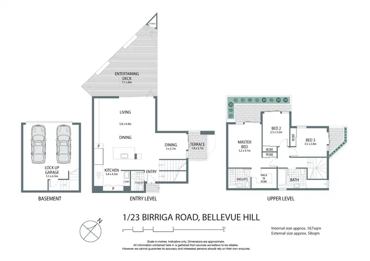 Floorplan of Homely apartment listing, 1/23 Birriga Road, Bellevue Hill NSW 2023