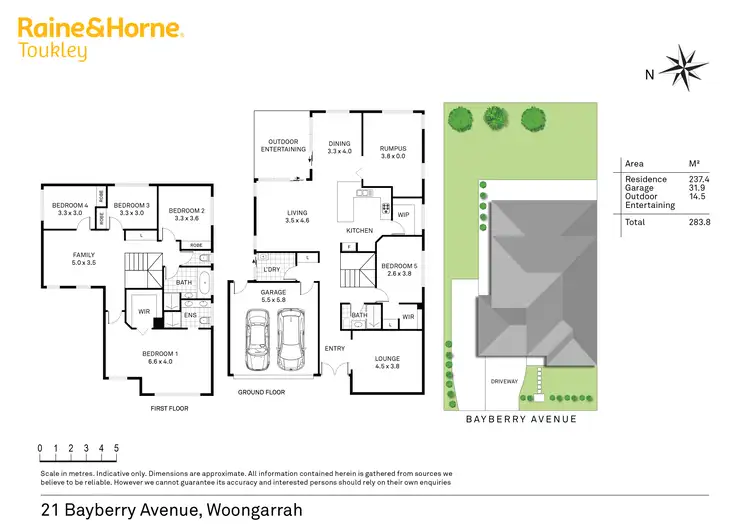 Floorplan of Homely house listing, 21 Bayberry Avenue, Woongarrah NSW 2259