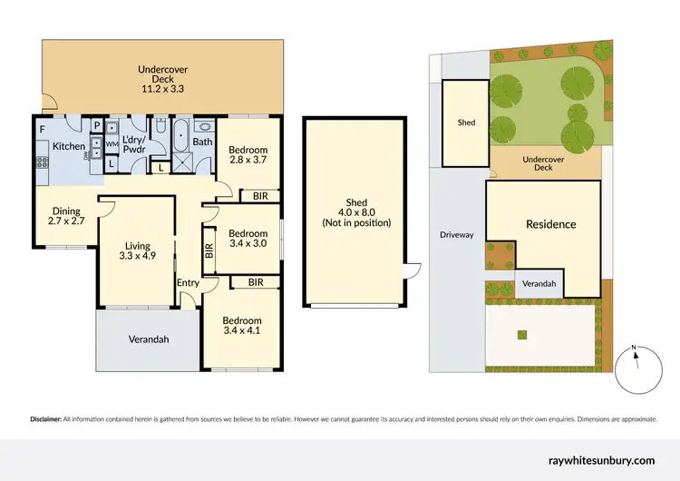 Floorplan of Homely house listing, 18 Larisa Road, St Albans VIC 3021