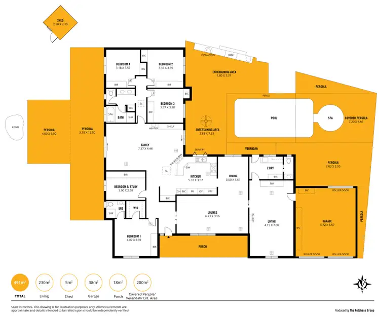 Floorplan of Homely house listing, 9 Tranquil Court, Campbelltown SA 5074