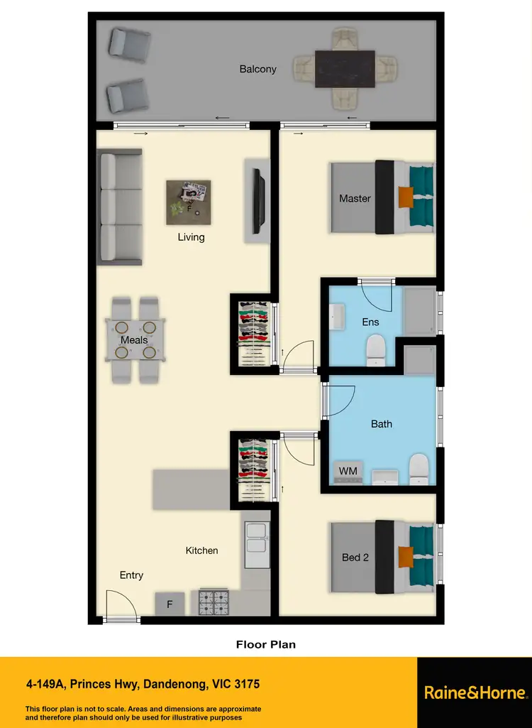 Floorplan of Homely apartment listing, 4/149 Princes Highway, Dandenong VIC 3175