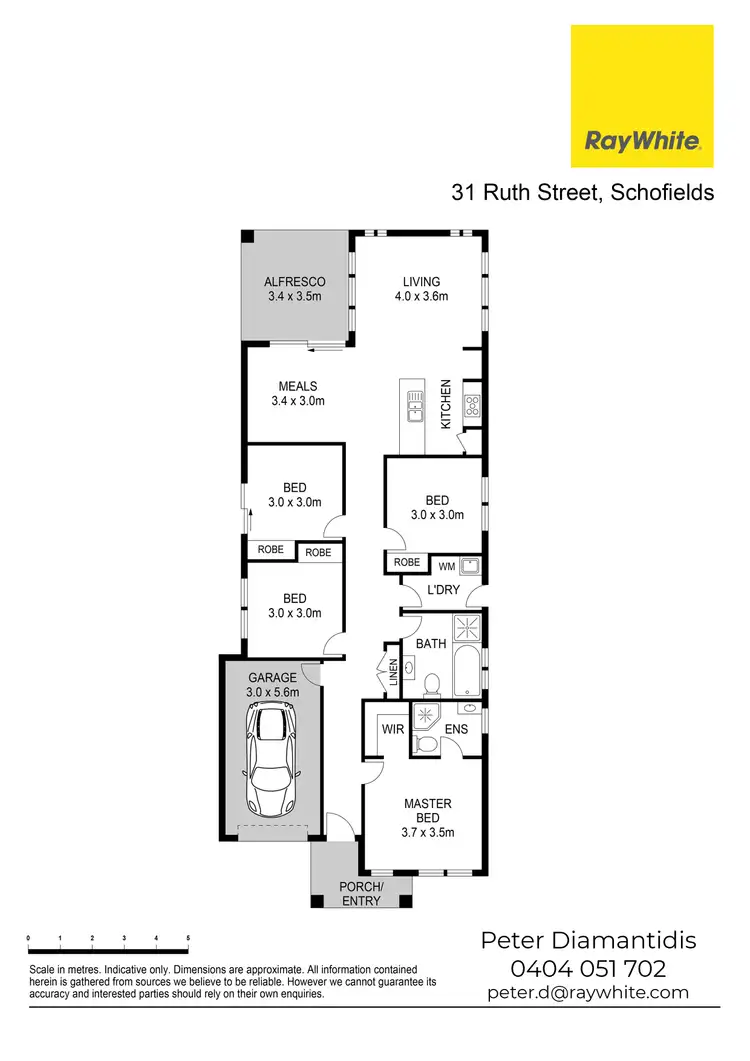 Floorplan of Homely house listing, 31 Ruth Street, Schofields NSW 2762
