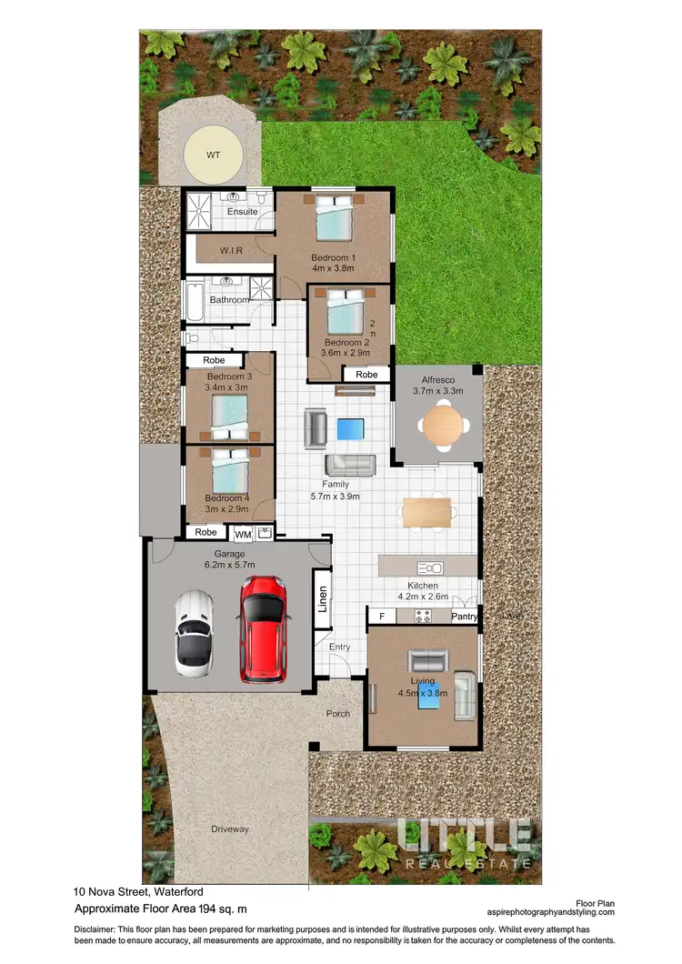 Floorplan of Homely house listing, 10 Nova Street, Waterford QLD 4133