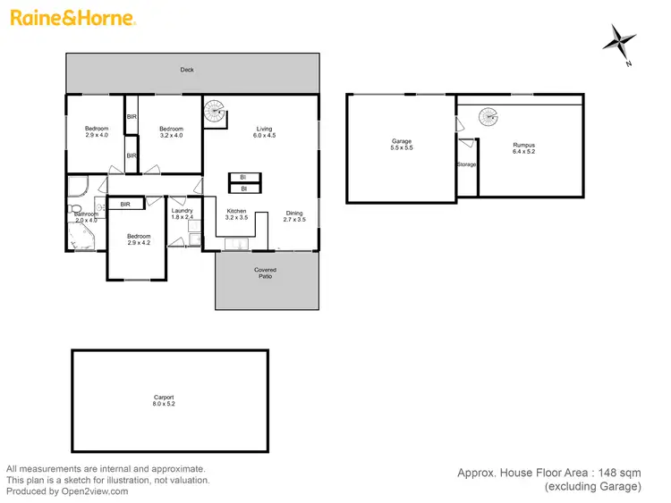 Floorplan of Homely house listing, 224 Carlton River Road, Carlton TAS 7173