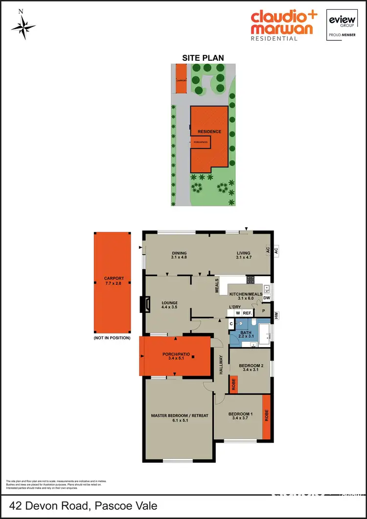 Floorplan of Homely house listing, 1/20 Devon Road, Pascoe Vale VIC 3044