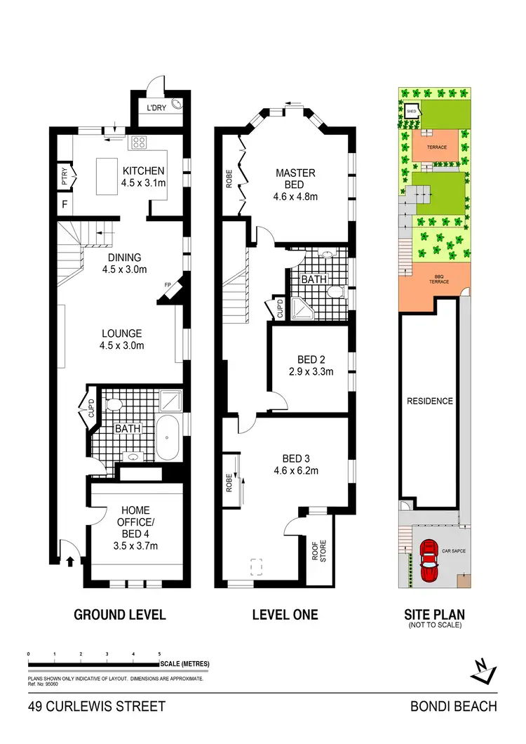Floorplan of Homely house listing, 49 Curlewis Street, Bondi Beach NSW 2026