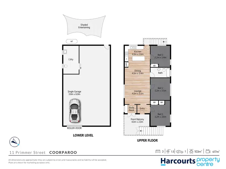 Floorplan of Homely house listing, 11 Primmer Street, Coorparoo QLD 4151
