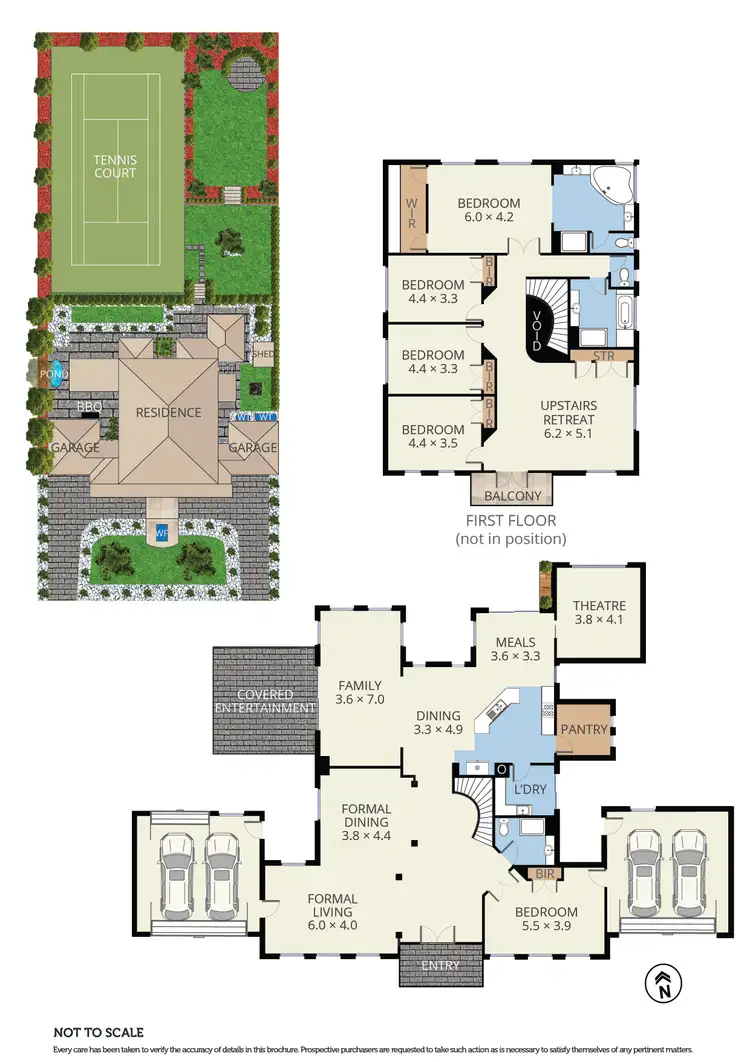 Floorplan of Homely house listing, 3 West Vista Place, Narre Warren North VIC 3804
