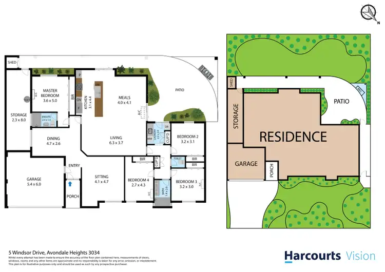 Floorplan of Homely house listing, 209/1 Windsor Drive, Avondale Heights VIC 3034